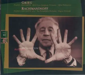 The Rubinstein Collection Volume 60 - Piano Concertos by Grieg & Rachmaninoff