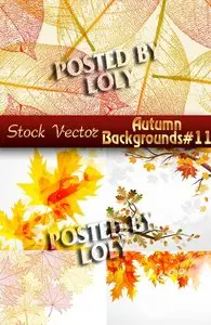 Autumn backgrounds #11 - Stock Vector