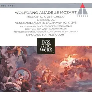 Nikolaus Harnoncourt, Concentus Musicus Wien - Mozart: Missa 'Credo', Litaniae de venerabili altari sacramento (1992)