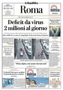 la Repubblica Roma - 29 Febbraio 2020