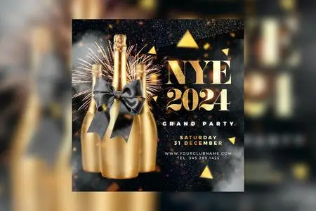 New Year Flyer 7S8FARJ