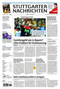 Stuttgarter Nachrichten Blick vom Fernsehturm - 11. Januar 2019