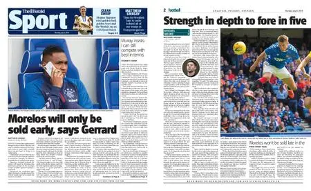 The Herald Sport (Scotland) – July 08, 2019