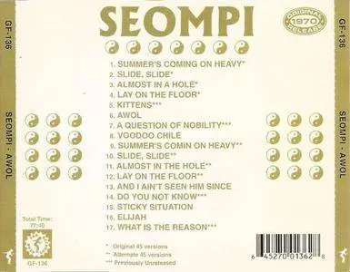 Seompi ‎– Awol (1999)