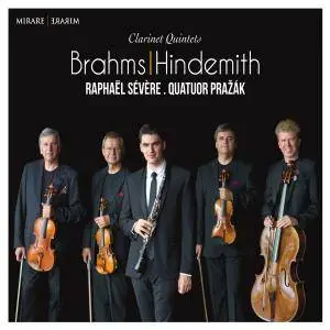 Raphaël Sévère & Prazak Quartet - Brahms & Hindemith: Clarinet Quintets (2015) [Official Digital Download 24/96]