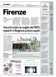 la Repubblica Firenze - 11 Gennaio 2019