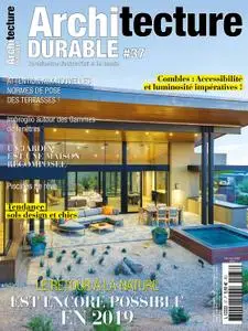 Architecture Durable - mai 2019