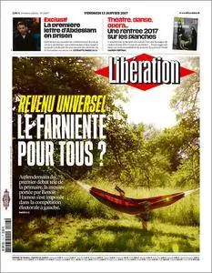 Libération du Vendredi 13 Janvier 2017