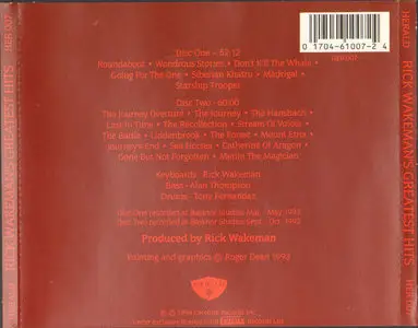 Rick Wakeman - Rick Wakeman's Greatest Hits (1994)
