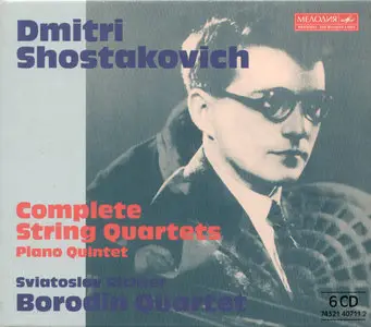 Shostakovich - Complete String Quartets (CDs + Scores!) - Borodin Quartet