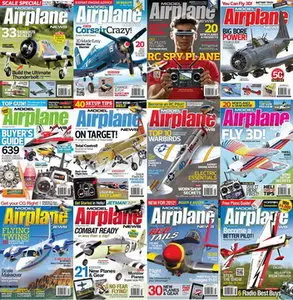 Model Airplane News Magazine 2012 Full Collection