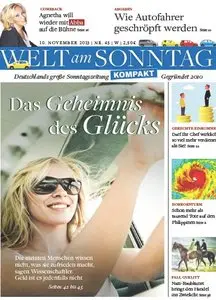 Welt am Sonntag Kompakt vom 10 November 2013