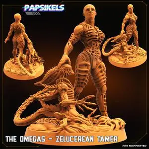 PapSikels Miniatures - Skullhunters and Omegas solo models