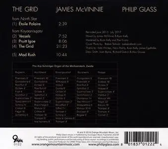 James McVinnie - Philip Glass: The Grid (2018)