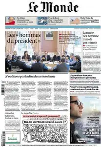 Le Monde et Suppléments du Dimanche 28 et Lundi 29 Octobre 2012