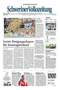 Schweriner Volkszeitung Bützower Zeitung - 09. Juli 2018