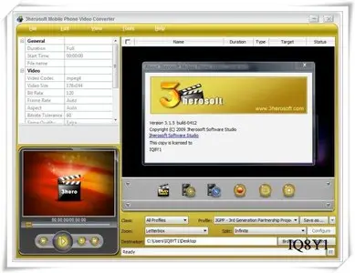 3herosoft Mobile Phone Video Converter 3.1.5.0412 Full