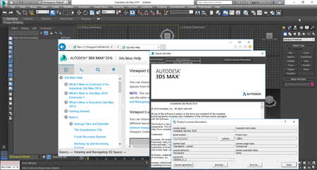 Autodesk 3ds Max 2016 SP2 with Extention 2