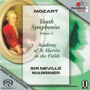 Sir Neville Marriner, ASMF - W.A. Mozart: Youth Symphonies, Vol. 4 (2006) MCH SACD ISO + DSD64 + Hi-Res FLAC