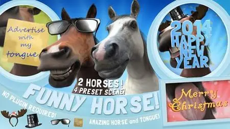 Funny Horse Opener - After Effects Project (Videohive)