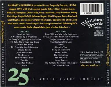 Fairport Convention ‎– 25th Anniversary Concert (1993) 2 CD