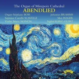 Stéphane Bois, Camille Scavelli & Marie Nonon - Brahms, Reger & Karg-Elert: The Organ of Mirepoix Cathedral: Abendlied (2020)