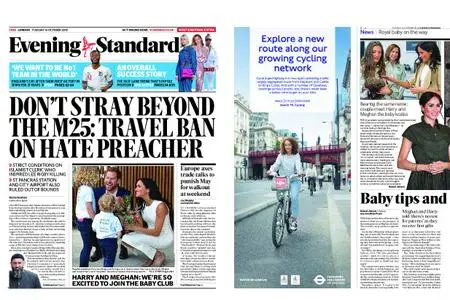 London Evening Standard – October 16, 2018