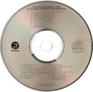 The Dave Brubeck Trio - Distinctive Rhythm Instrumentals: 24 Classic Original Recordings (1982)