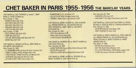 Chet Baker - Chet Baker in Paris 1955-1956 The Barclay years (1988) {Fresh Sound} (REPOST)