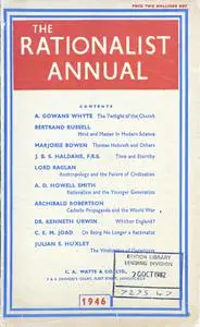 New Humanist - The Rationalist Annual, 1946