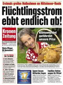 Kronen Zeitung Oberösterreich - 29. August 2017