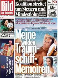 Bild am Sonntag vom 06. November 2011