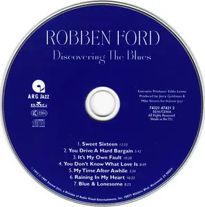 Robben Ford - Discovering The Blues: Live (1972) Reissue 1997