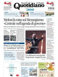 Quotidiano di Puglia Lecce - 26 Ottobre 2022