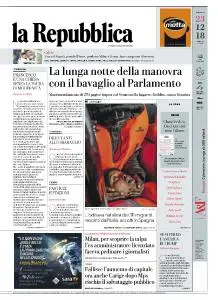 la Repubblica - 23 Dicembre 2018