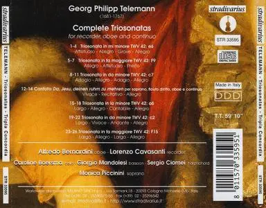 Tripla Concordia - Telemann: Triosonatas for Oboe and Recorder (2003)