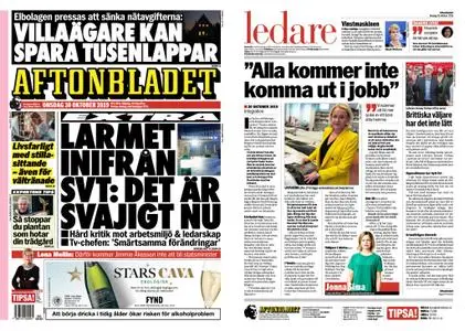 Aftonbladet – 30 oktober 2019