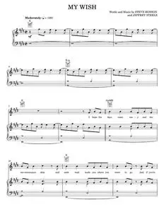 My wish - Rascal Flatts (Piano-Vocal-Guitar)