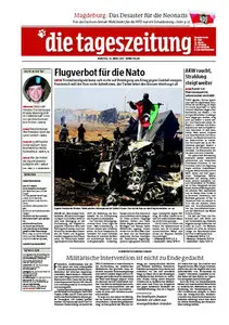 Tageszeitung TAZ vom 22 März 2011