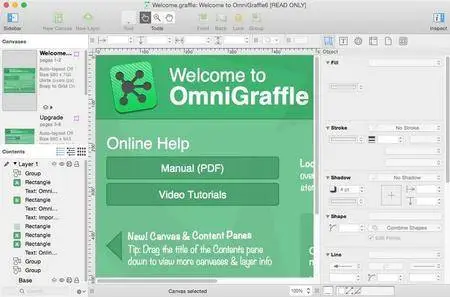 OmniGraffle Pro 7.2.2 Multilingual MacOSX