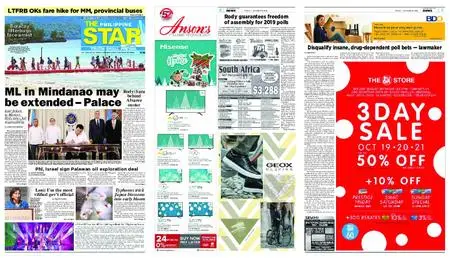 The Philippine Star – Oktubre 19, 2018
