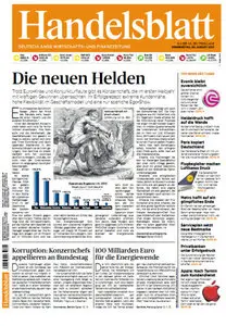Das Handelsblatt vom 09 August 2012