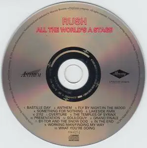 Rush - All The World's A Stage (1976) Repost