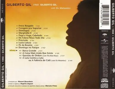 Gilberto Gil - Gilberto Gil (Frevo Rasgado) (1968) {Mercury--Universal 73145428132 rel 1998}