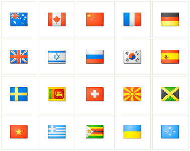 460 ADET PNG FLAGS