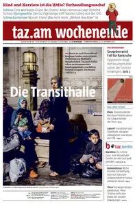Tageszeitung TAZ vom 27 September 2014