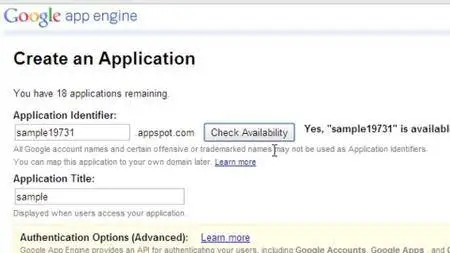 Programming the Google App Engine with Java