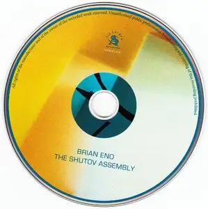 Brian Eno - The Shutov Assembly (1992) {2CD All Saints Records Deluxe Expanded Edition WAST032CD rel 2014}