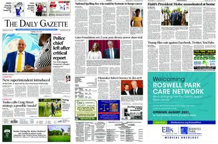 The Daily Gazette – July 08, 2021