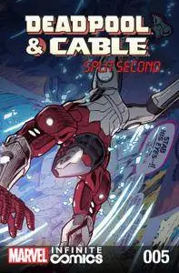 Deadpool  Cable - Split Second Infinite Comic 005 2016 digital